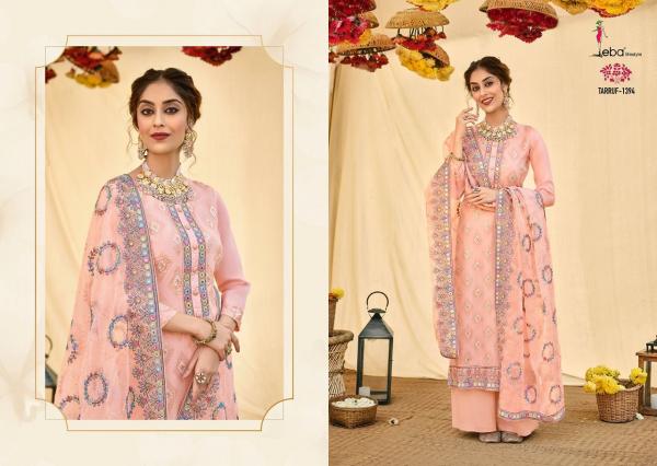 Eba Tarruf Festive Wear Viscose Embroidery Salwar Kameez Collection